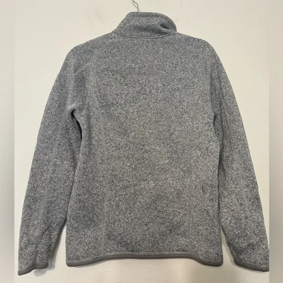 Patagonia Better Sweater 1/4 Zip Fleece Pullover Gray Medium - Picture 9 of 11